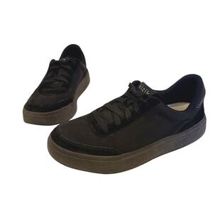 Kizik Prague Shoes Mens 7.5 Womens 9‎ Black Hands Free Slip On Sneakers Comfort